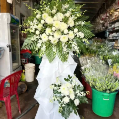 Hoa chia buồn mẫu 1