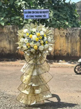 Hoa chia buồn mẫu 11
