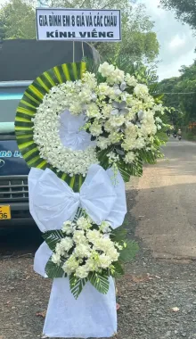 Hoa chia buồn mẫu 10