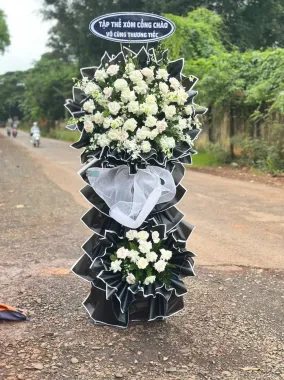 Hoa chia buồn mẫu 5