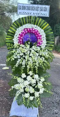 Hoa chia buồn mẫu 4